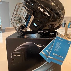 Bauer IMS 5.0 Brand New Helmet With Cage, Size M